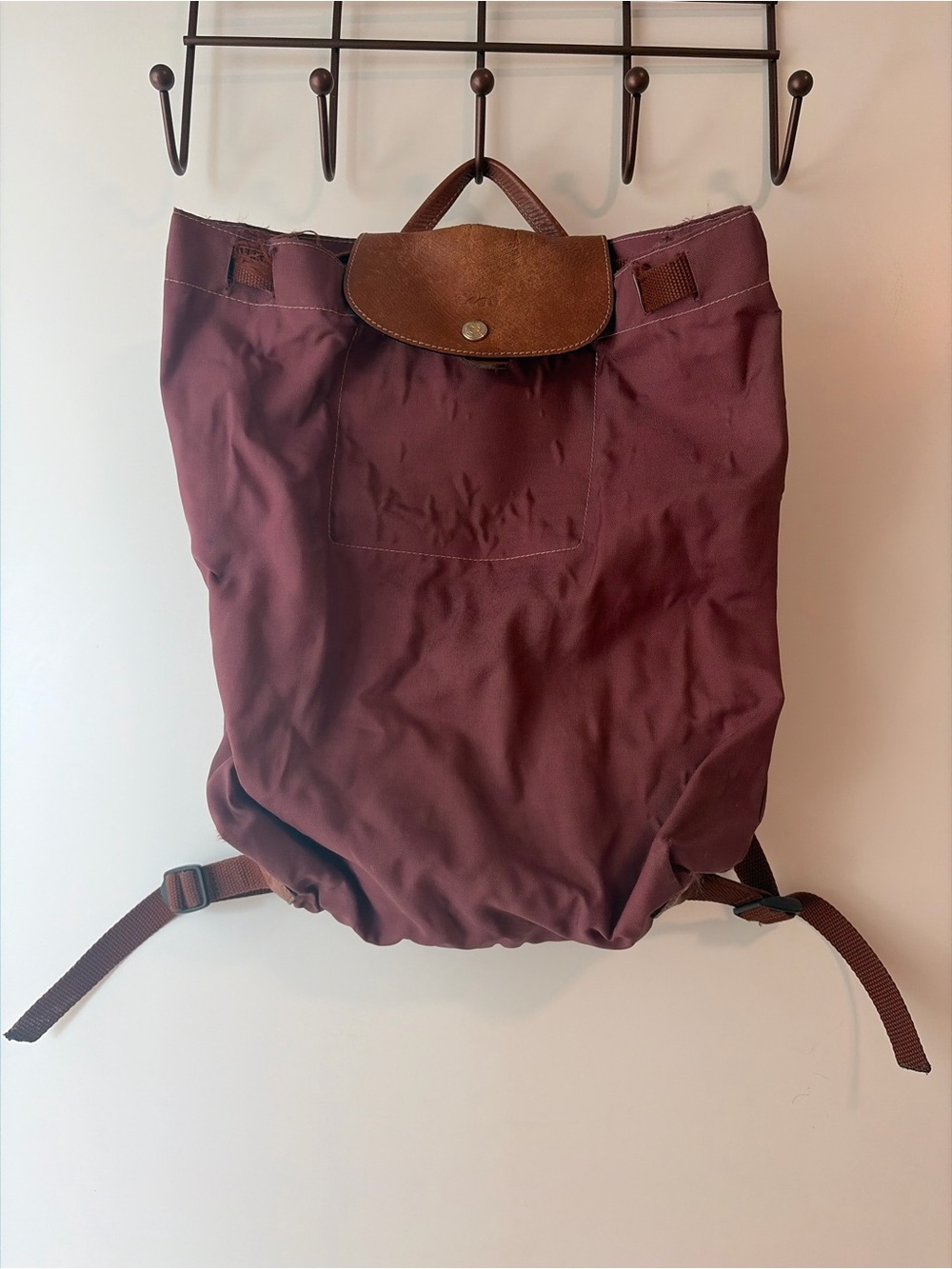 Authentic longchamp backpack